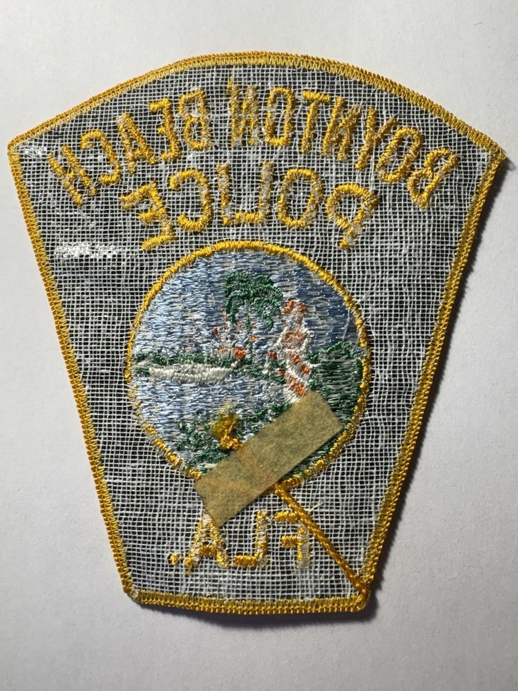 Boynton Beach Florida Police Patch