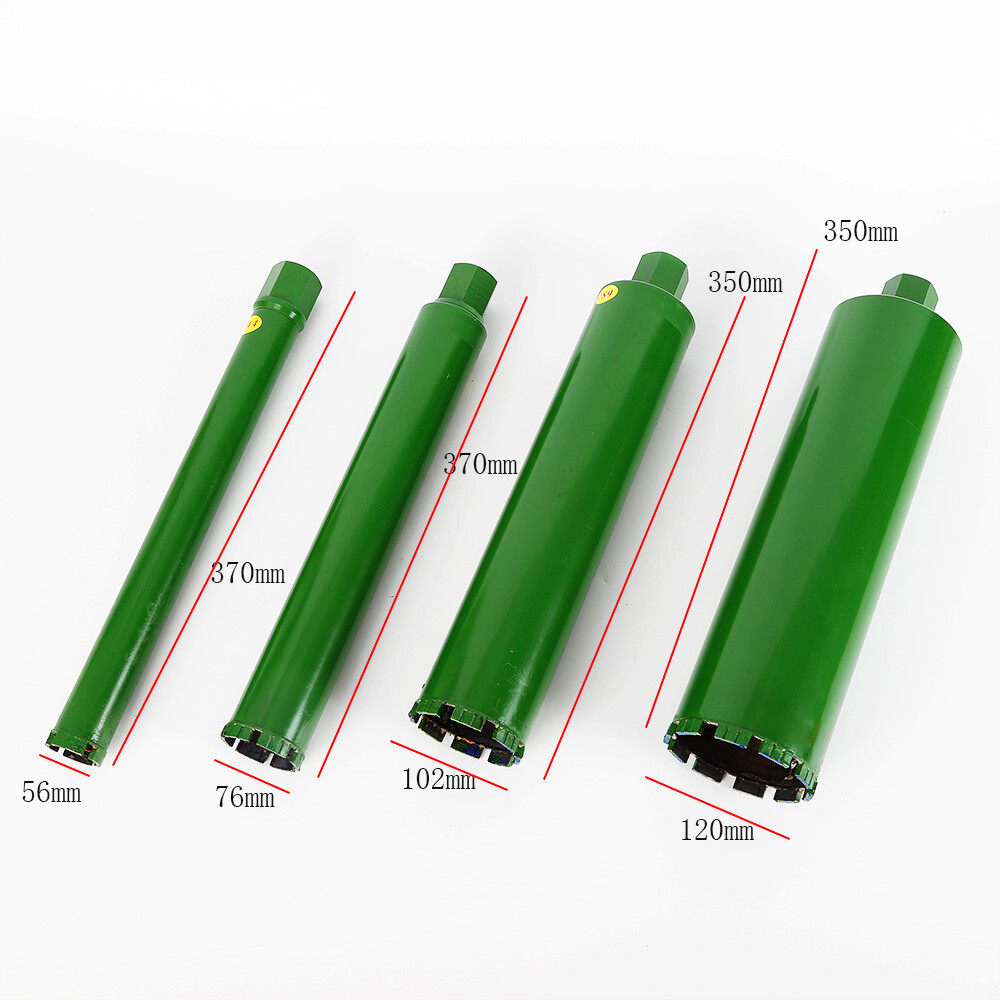 Core Drill Set Wet Diamond Concrete Core Drill Bit 4 Size 2.2"/3"/4"/5" Thread