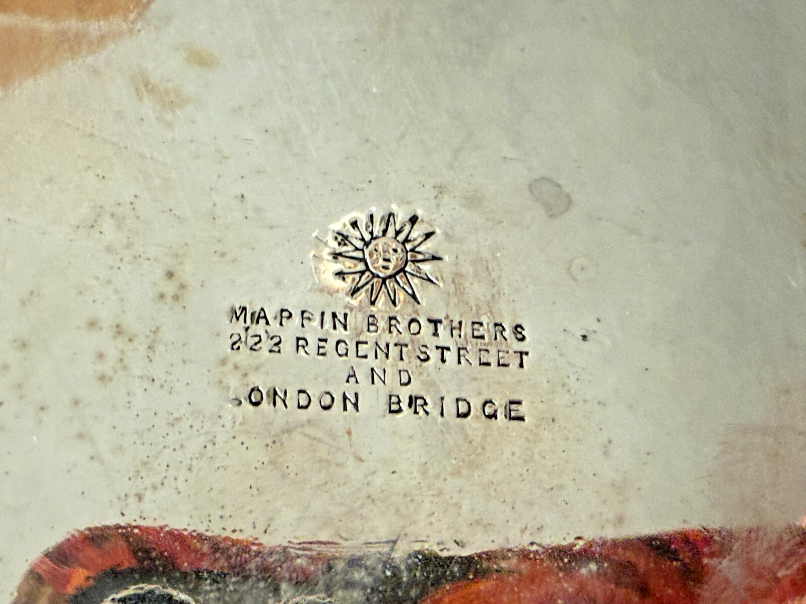 Antique Victorian Silverplate Mappin Brothers England Biscuit Jar