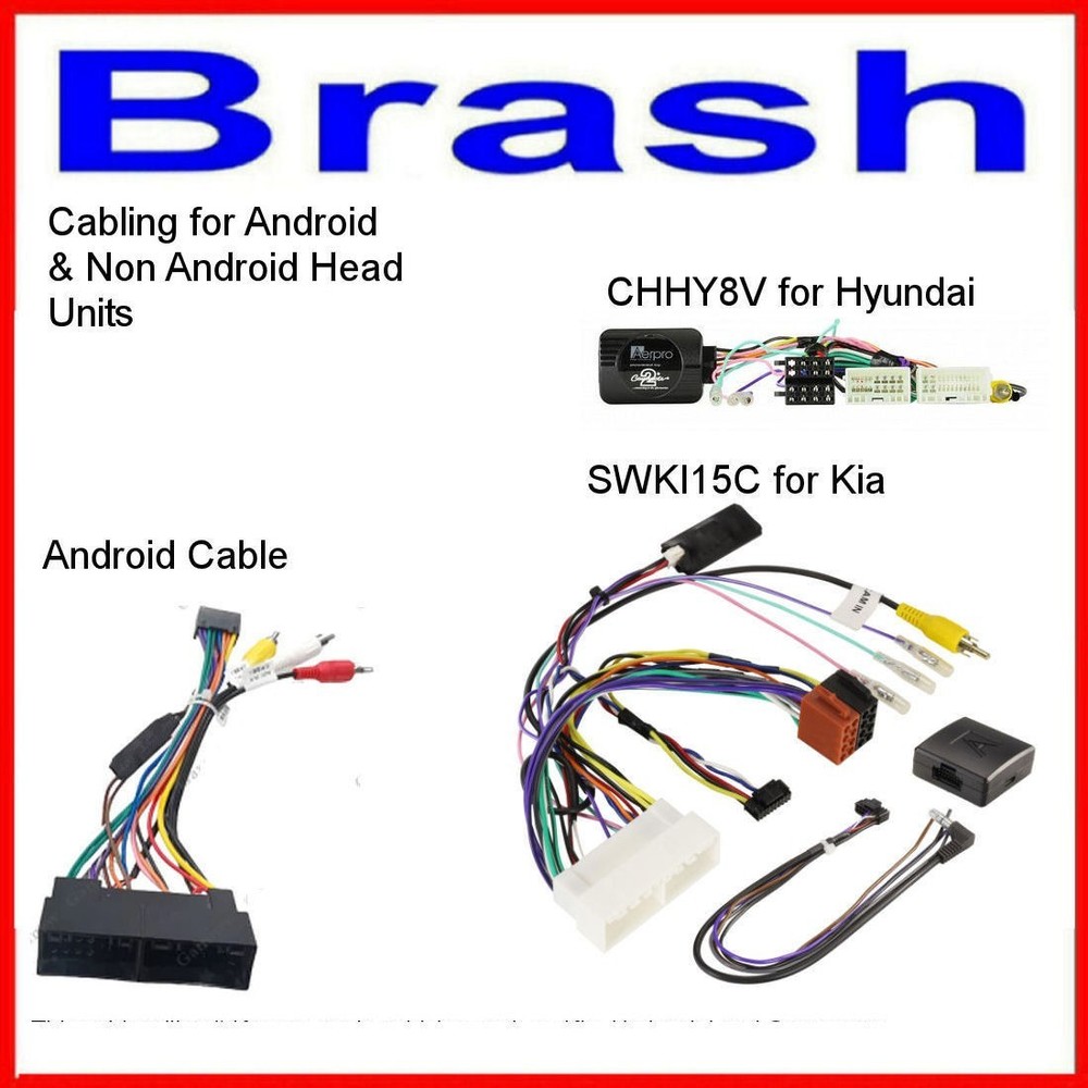 HYUNDAI ILOAD 2015-2017  POWER STEERING ANTENNA CABLES  FOR NEW HEAD UNIT