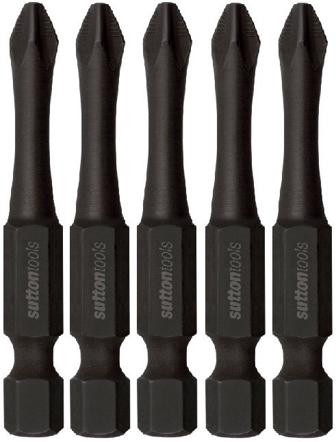 SUTTON IMPACT SUPABIT POWER INSERT BITS - PHILLIPS, SQUARE, HEX, TORX ETC