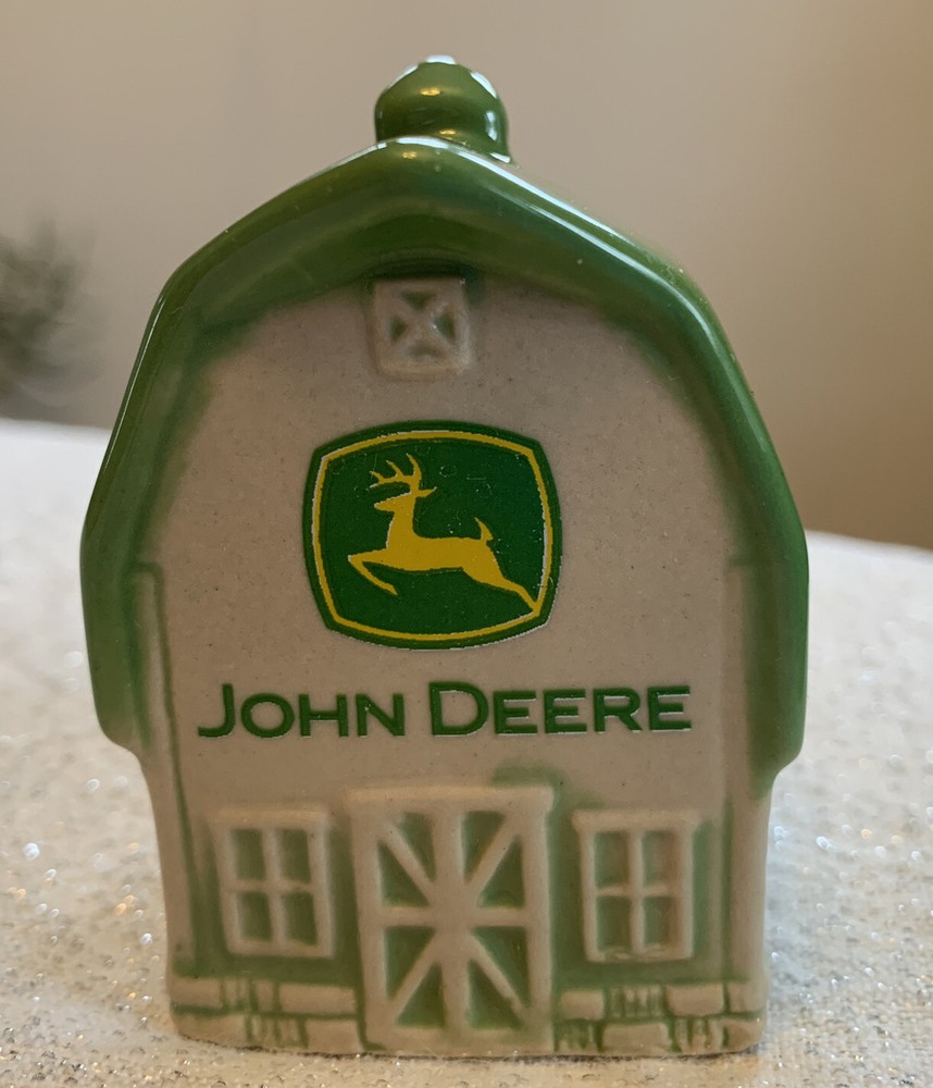 John Deere Ceramic Salt & Pepper Replacement Shaker Barn