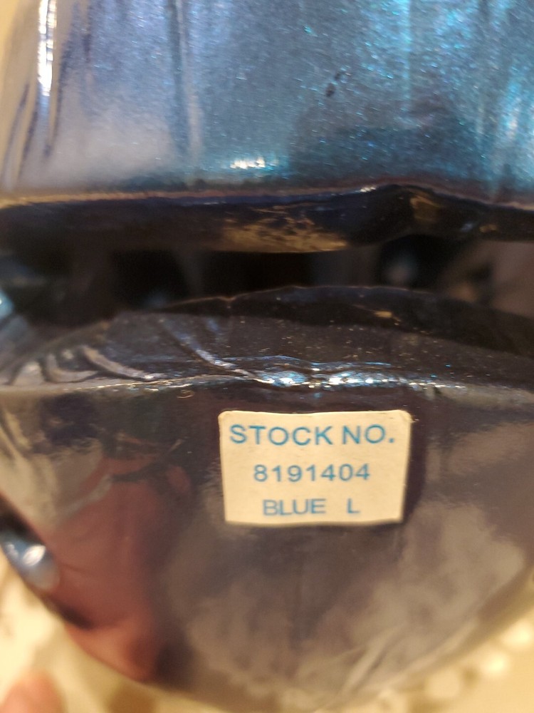 ProForce Lightning Sparring Headgear Blue Large