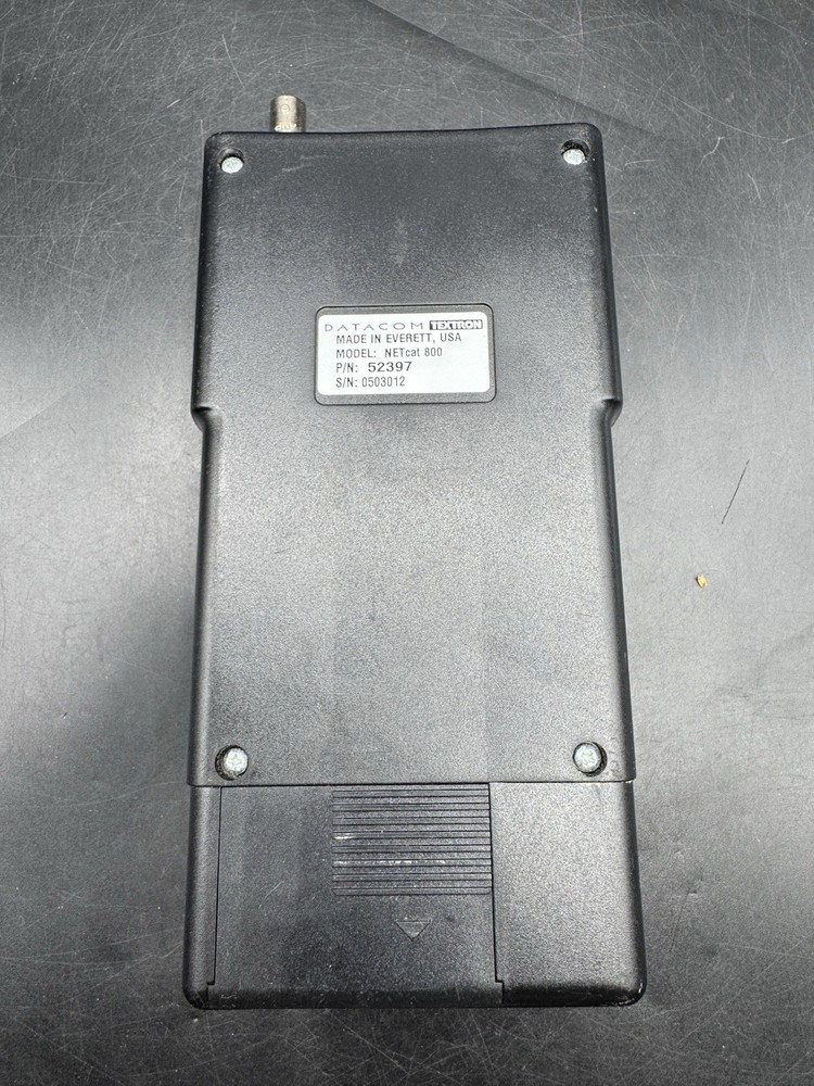 DATACOM TEXTRON NETcat 800 LAN Trouble Shooter Network Cable Tester