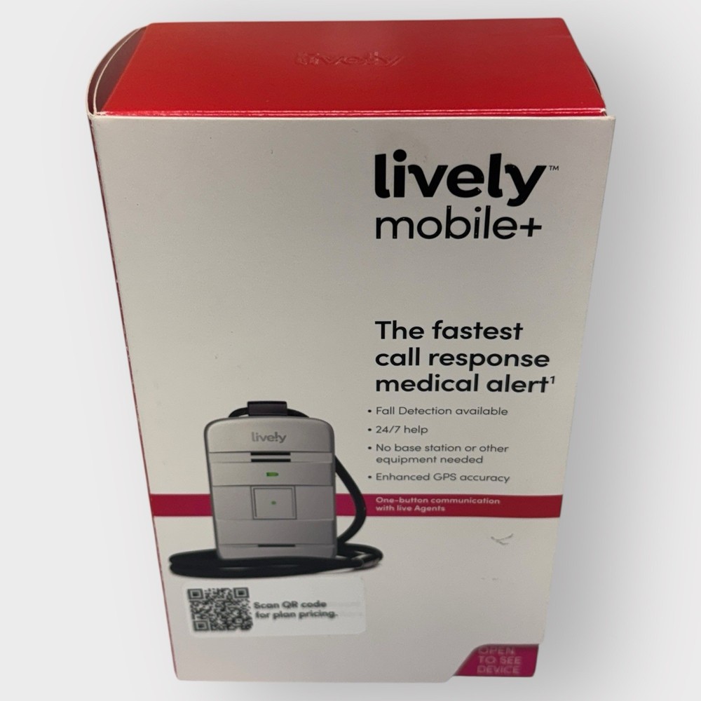 Lively Mobile Plus Call Response Medical Alert Device NEW!