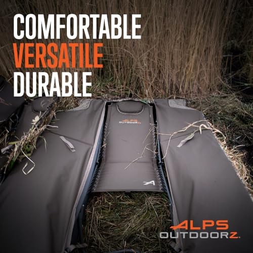 Zero-Gravity Layout Blind - Advanced Hunting Blind, with Flared Realtree MAX-7