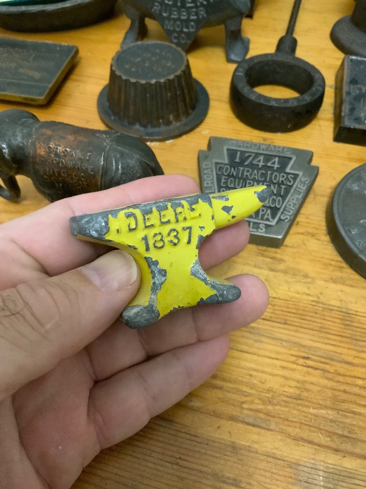 vintage mini anvil