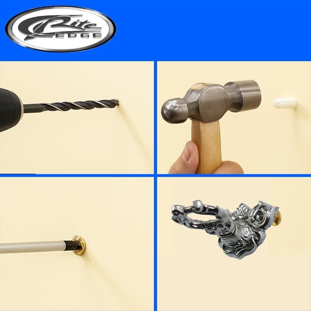 Versatile Vintage Adjustable Sword & Pistol Rack - Complete Mounting Hardware