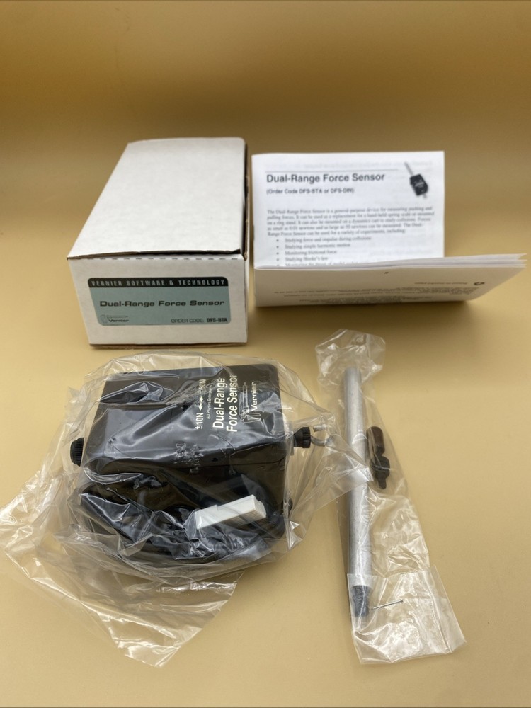 Vernier Dual-Range Force Sensor DFS-BTA Educational School Classroom Lab NEW