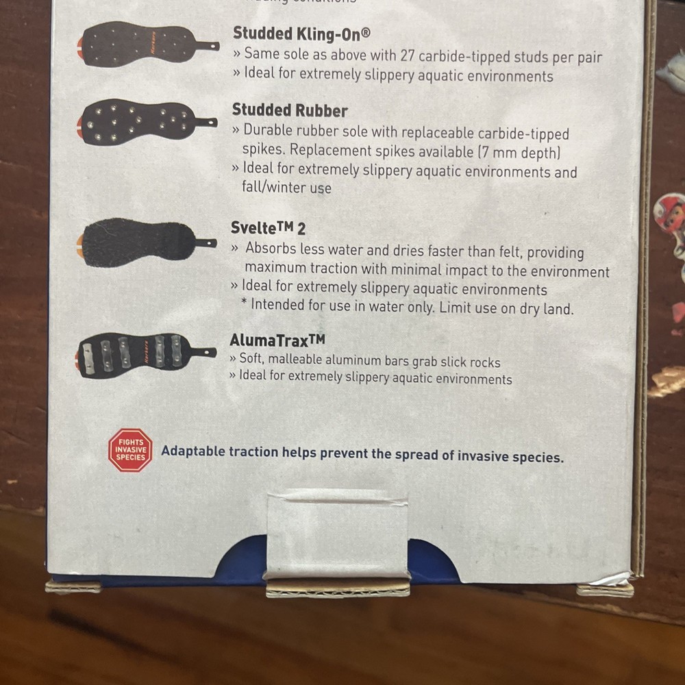 Korkers OmniTrax Interchangeable Sole System Adaptable Traction