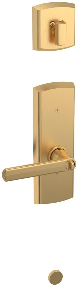Baldwin 853851902LH - Keyed Entry Handleset