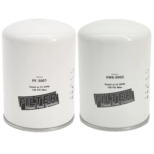 XWS-3002 PF-3001 Water Separator Fuel Filter kit for FASS Titanium Series FASS