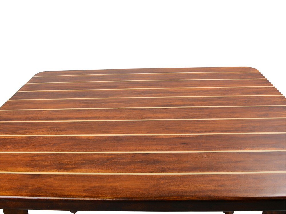 Riva-Inspired Nautical Table – Elegant 40-Inch Design