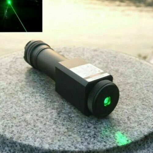 Waterproof 520nm Green Laser Pointer Focusable Dot Spot Diving Handheld Torch