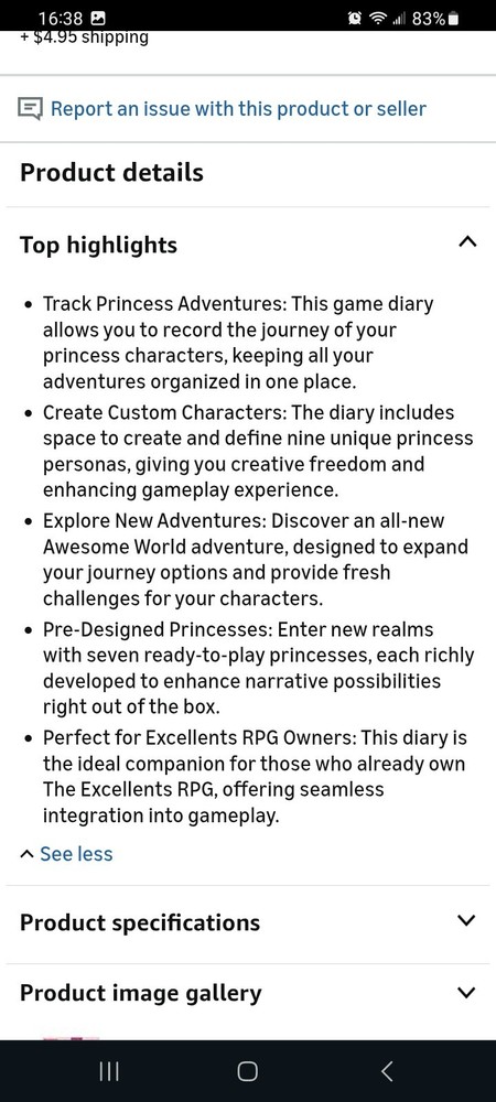 9th Level Games The Excellents RPG Game Diary