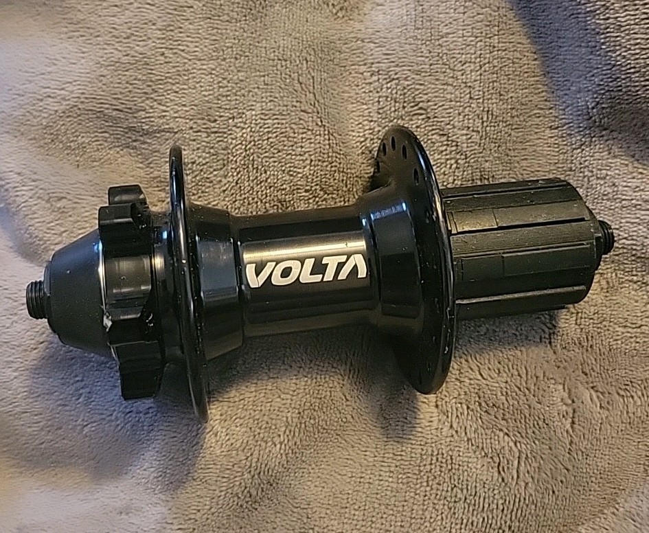 Volta Bicycle Rear Wheel Hub Black