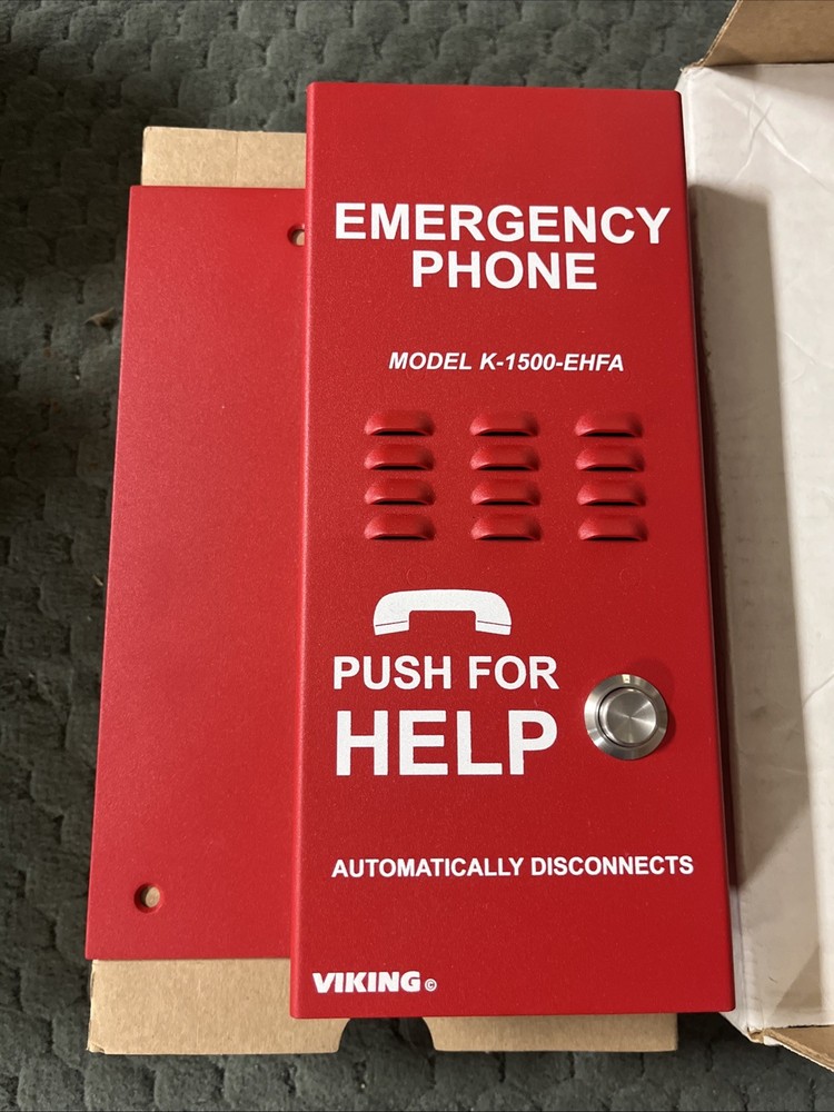 Viking electronics K-1500-EHFA Handsfree Elevator Phone