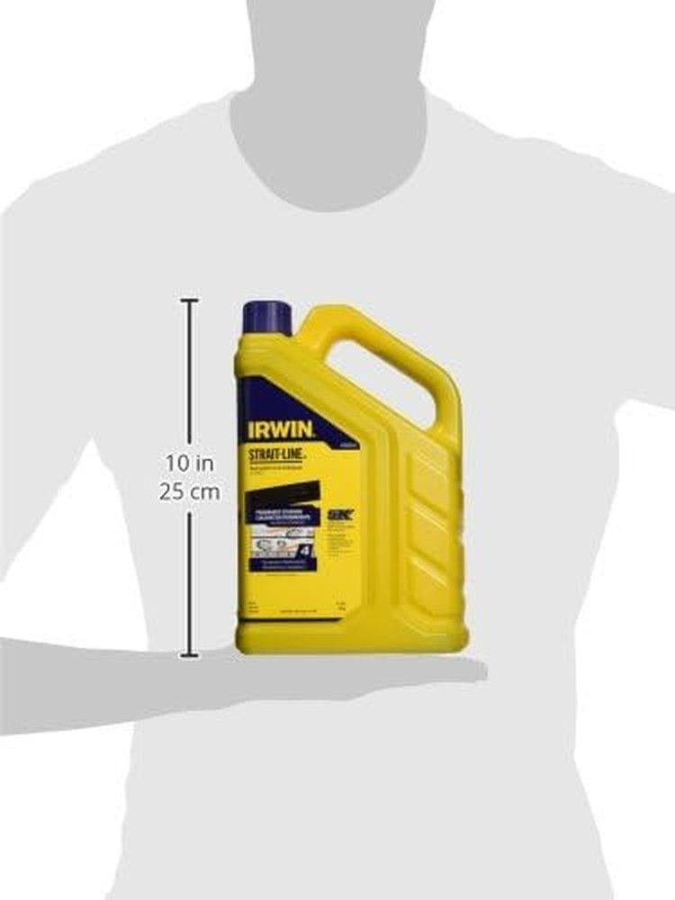 Tools STRAIT-LINE Permanent Staining Marking Chalk, Indigo Blue, 4Pound (