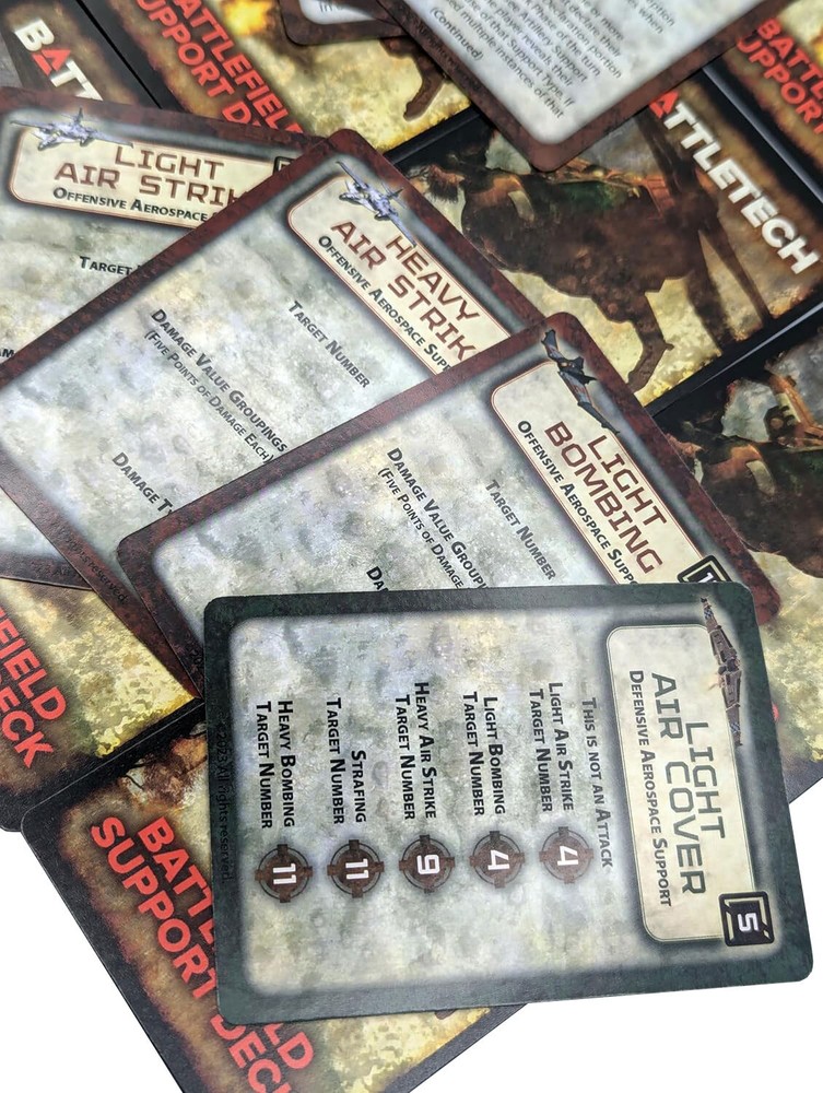 BattleTech: Battlefield Support Deck (Revised)