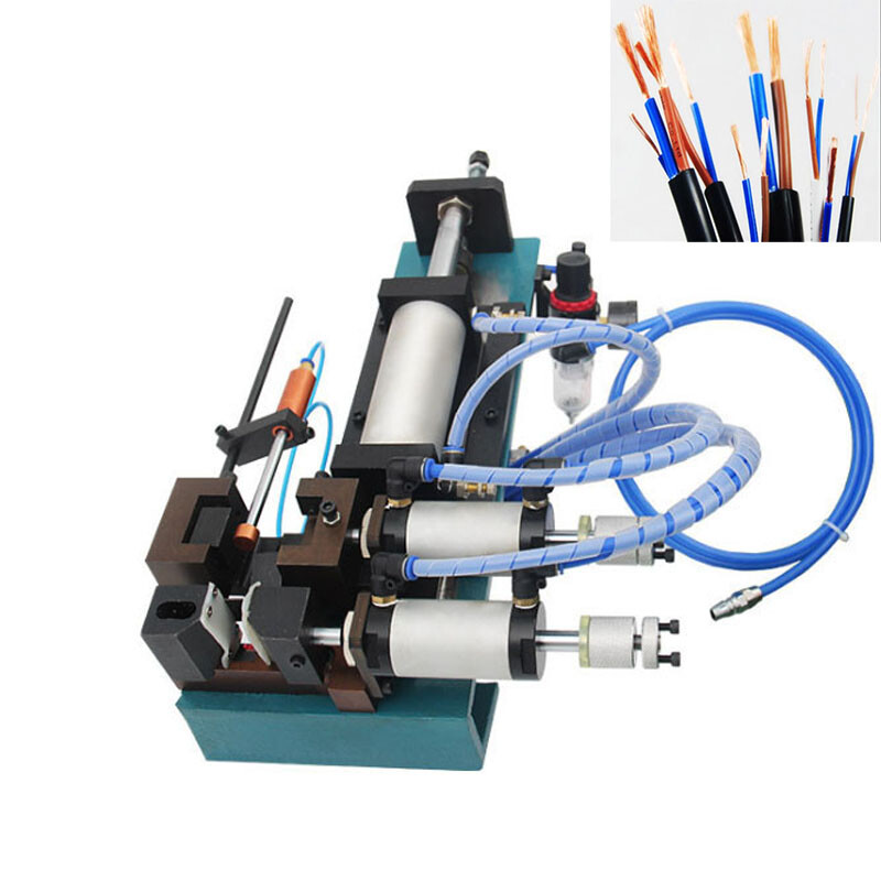 Pneumatic and Electric Air Wire Cable Stripping Machine Peel Stripper Machine