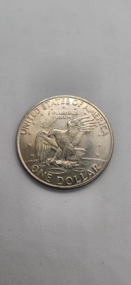 1972 D EISENHOWER DOLLAR COIN AVE CIRCULATED