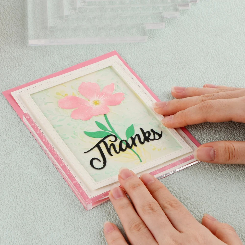 7 Pcs/set Creative Positioning Tools Card Corners Helpers Scrapbooking Tools