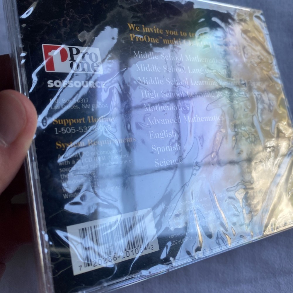 Learning Tools That Work Mathematics Calculus 1 CD-ROM PC ~ FACTORY SEALED