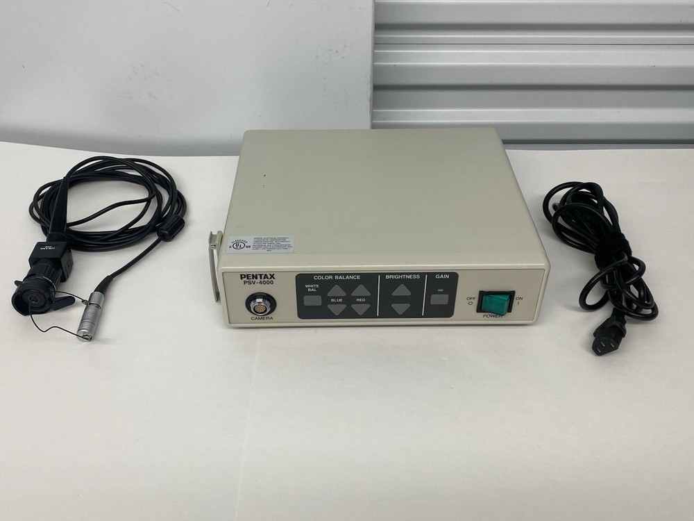 PENTAX PSV-4000 CAMERA CONTROL PROCESSOR UNIT WITH CAMERA WORKING