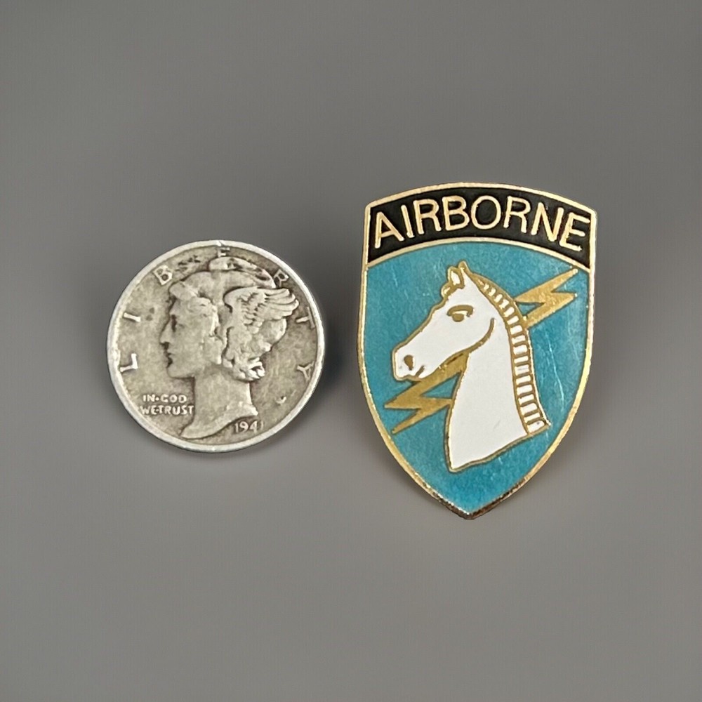 US Army 1st Special Operations Command Airborne Pin