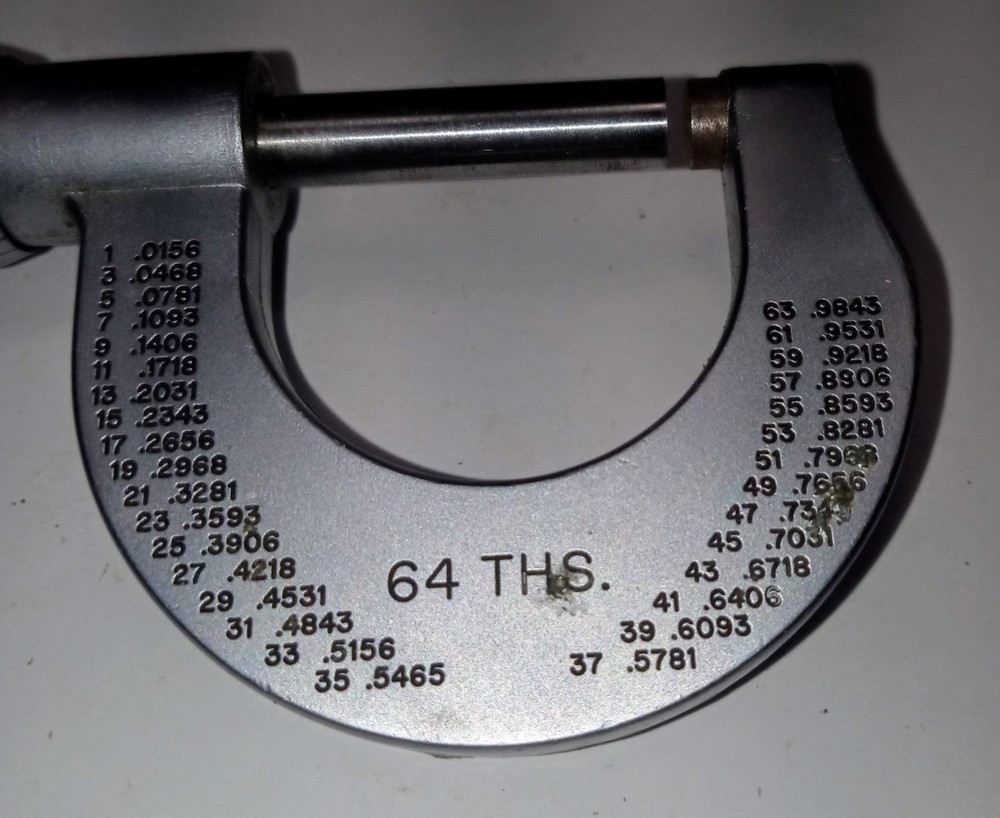 Vintage Sears 40701 0 0-1" Micrometer