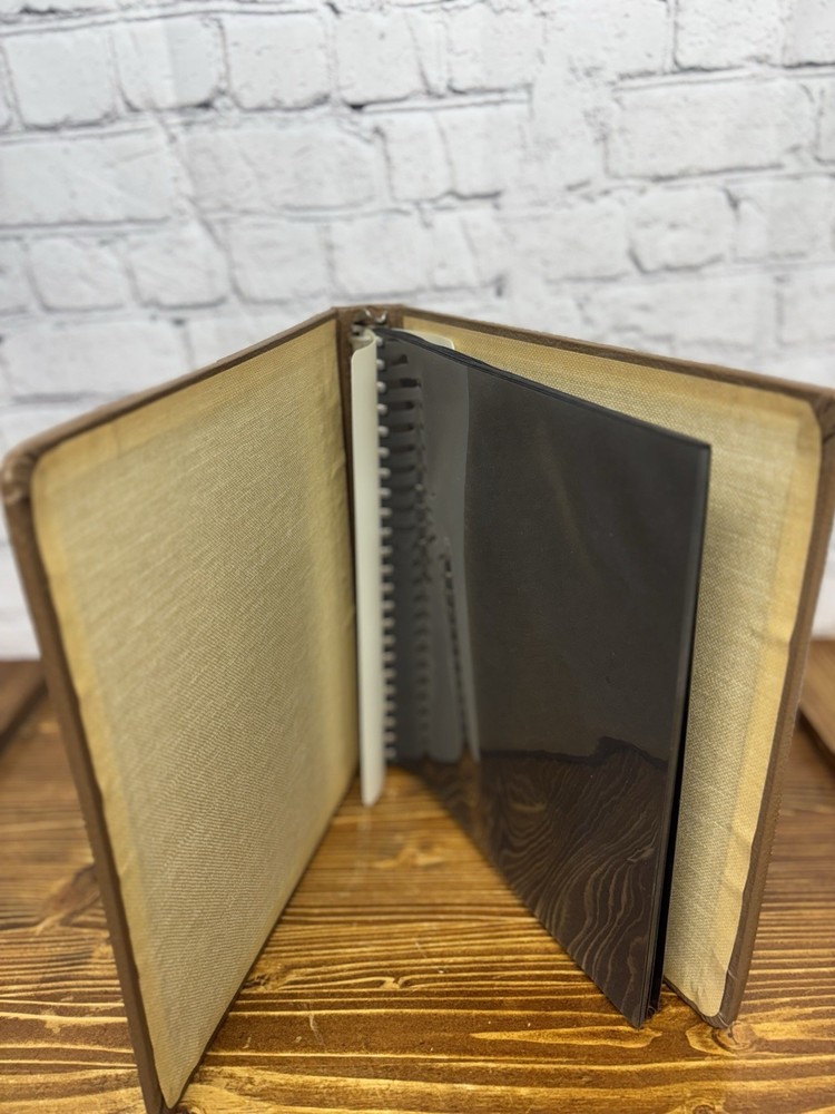 Vintage Post Office Stamp Collection Binder Old Eagle Logo