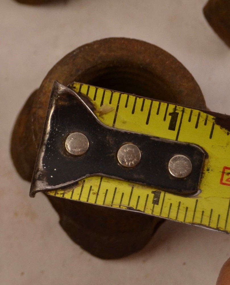 5 VINTAGE CARBIDE ROCK CROSS DRILL BITS