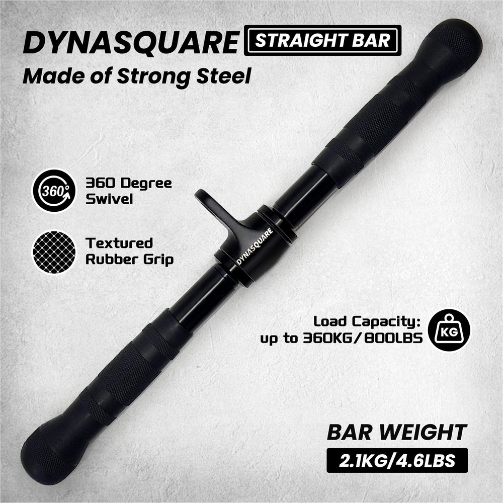 LAT Pulldown Attachments Combo, Cable Machine Accessories with Curl Pulldown ...