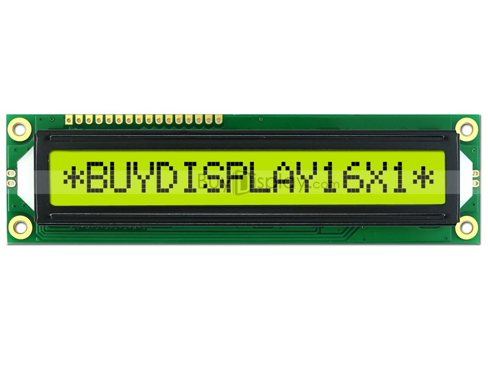 5V 16x1 Display HD44780 Controller LCD Big Character Module w/Tutorial,Bezel