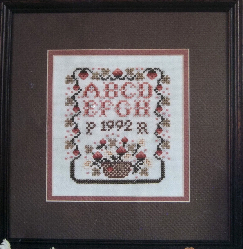 Pat Rogers' THE STRAWBERRY SAMPLER Cross Stitch Pattern Counted Collection
