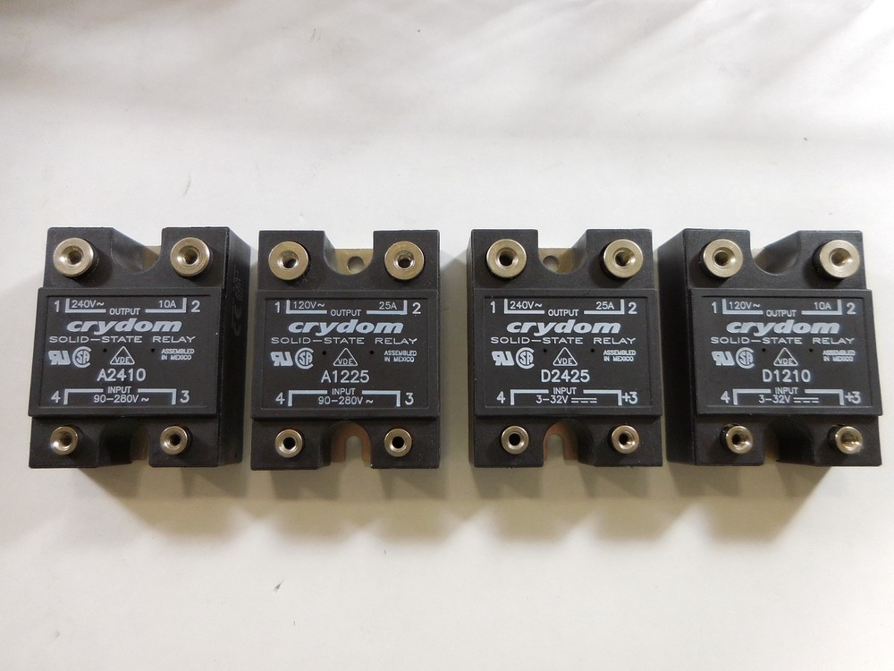 Crydom Panel Mount Solid State Relay Series 1 Controls Kit, Pn. KCR-25