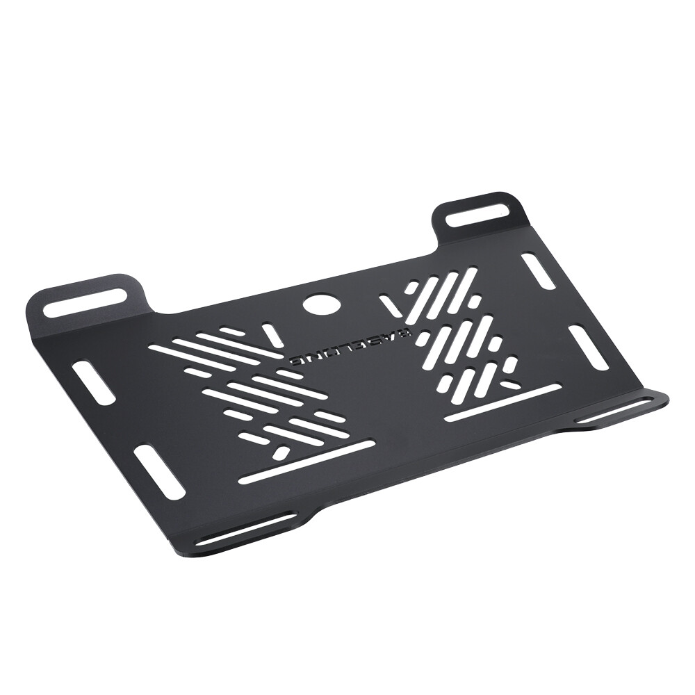 Universal Aluminum Motorcycle Rear Luggage Rack Black Luggage Holder Bracket New