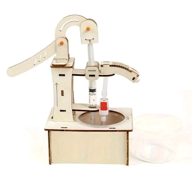 Hydraulic Pump Science STEM DIY Educational Craft Kit Learning Project