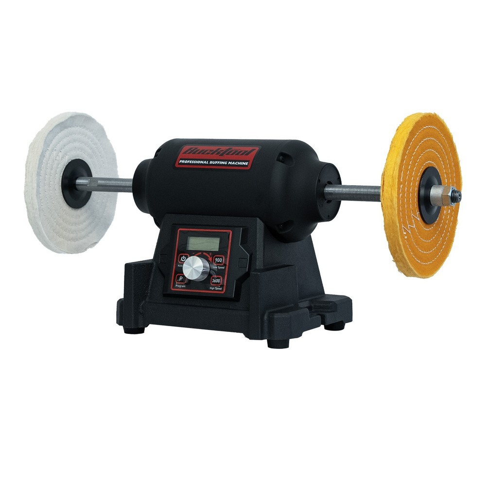 BUCKTOOL 1HP VFD Motor 8-Inch Variable Speed Bench Buffer Polisher TDS-I200VBG