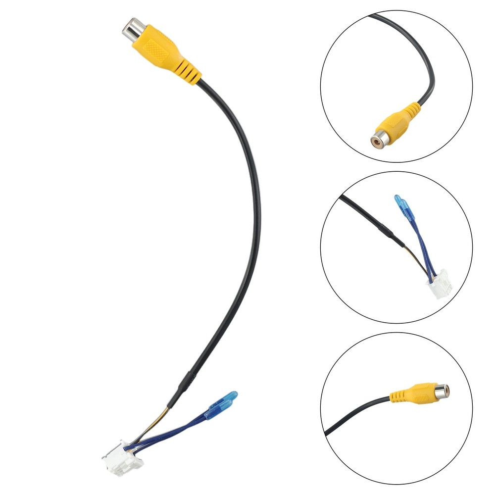 Practical Cable Adaptor Backup Camera Backup Camera For Car Stereo Radio DVD