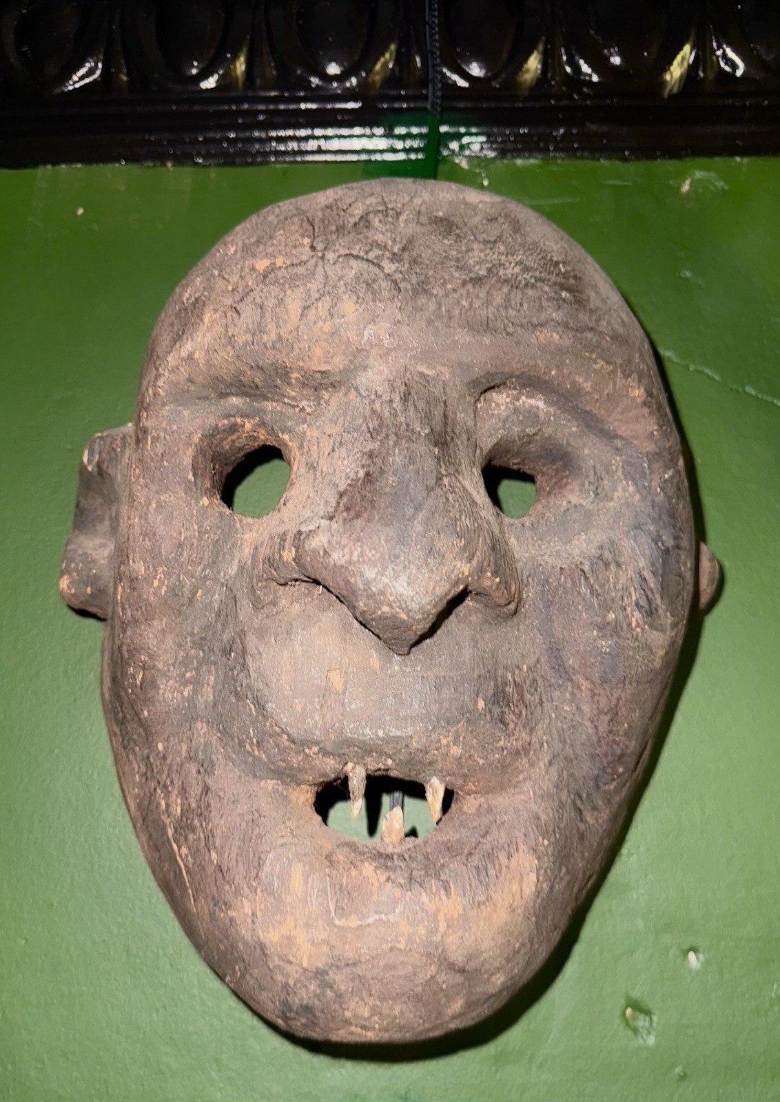 TIMORESE TRIBAL MASK with TEETH