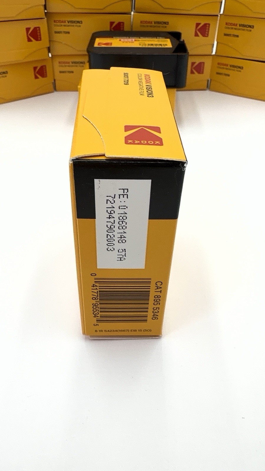 Kodak Vision 3 500T 7219 Super-8 Color Negative Film CAT 8955346 - Has Rem Jet