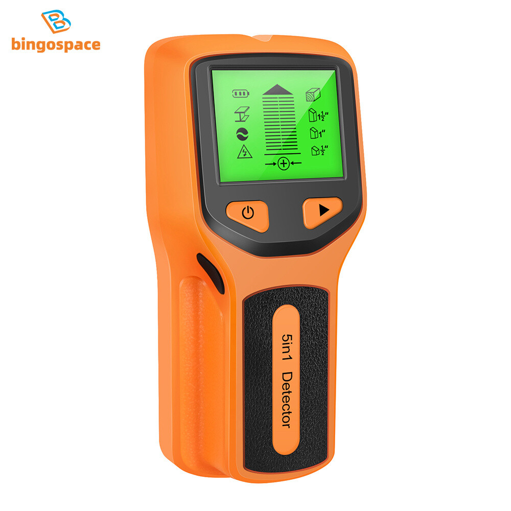 5-in-1 Stud Finder Metal Pipe Sensor Wire Detector Multifunctional Wall Scanner