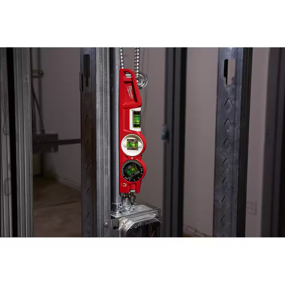 10 In. 360-Degree Locking Die Cast Torpedo Level