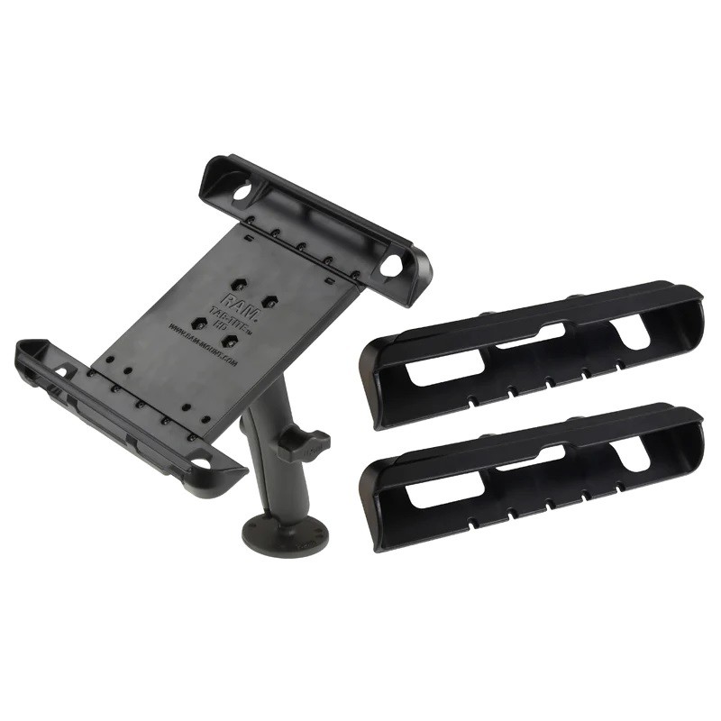 RAM Flat Surface Drill Down Mount for Large Tablet with Case RAM-B-101-C-TAB-LGU