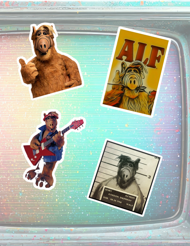 Alf 80's Sticker Pack