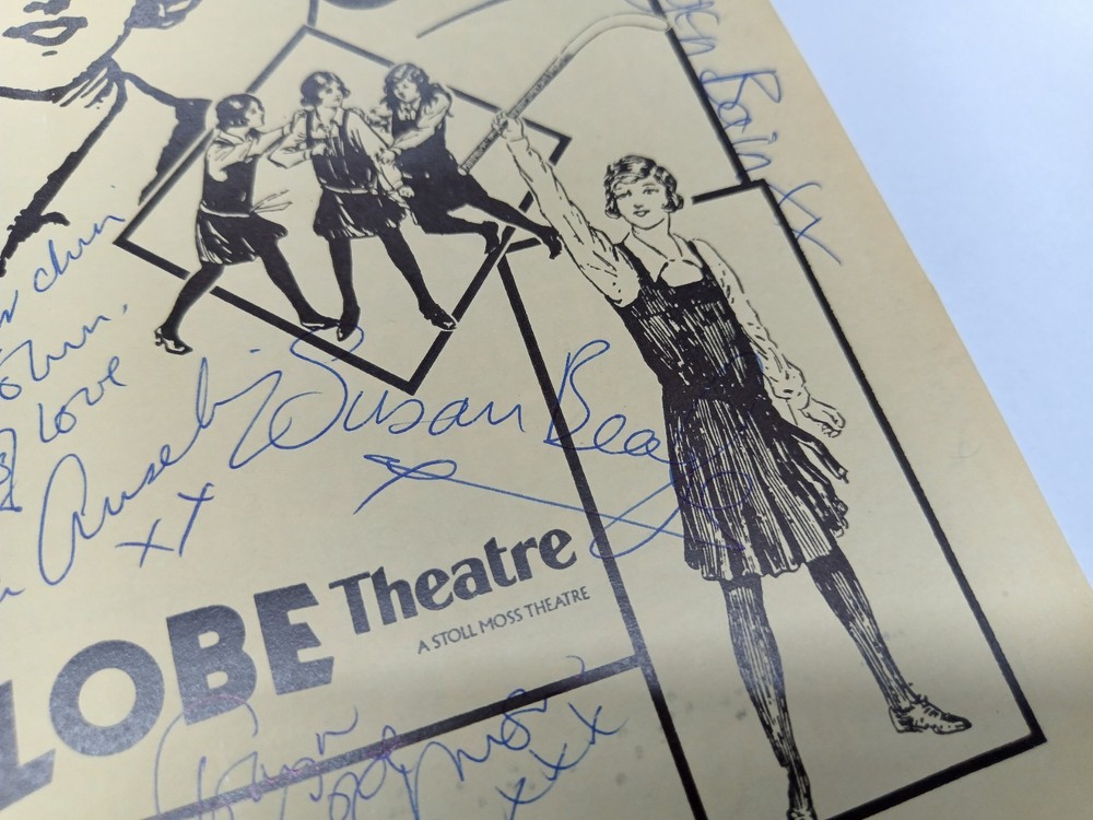 Theatre Programme Daisy Pulls It Off Signed Sally Cookson Imogen Bain + Others