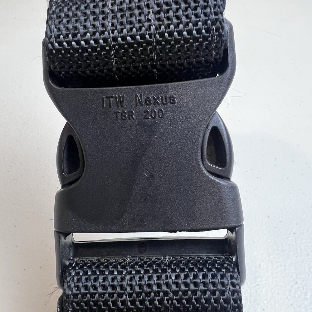 Uncle Mike's Outer Duty Belt Medium Tight Weave Hook & Loop Black 2”
