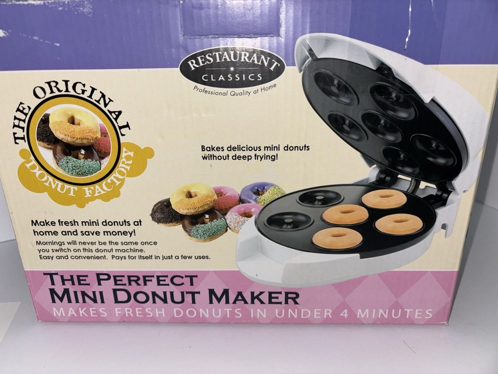 The Perfect Mini Donut Maker