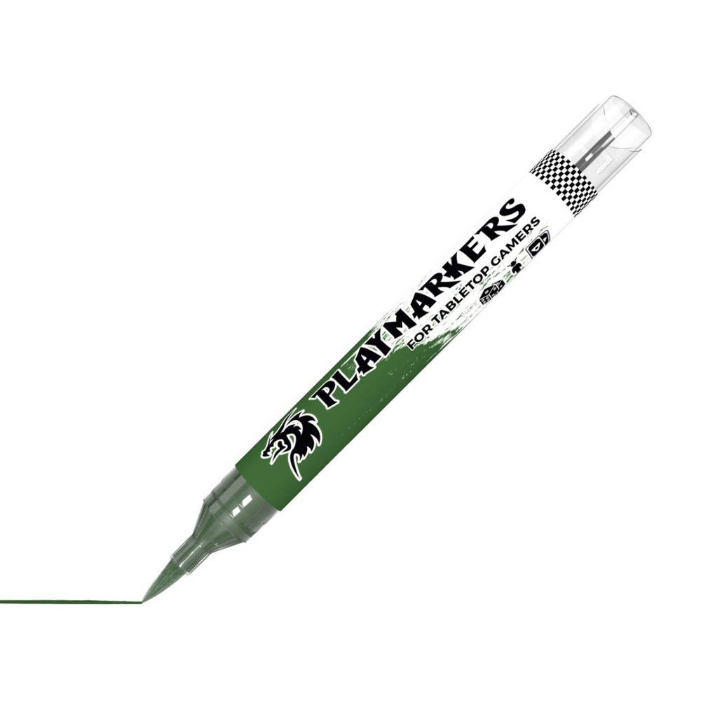 AK Interactive Playmarker Dark Green Paint Marker AKM013